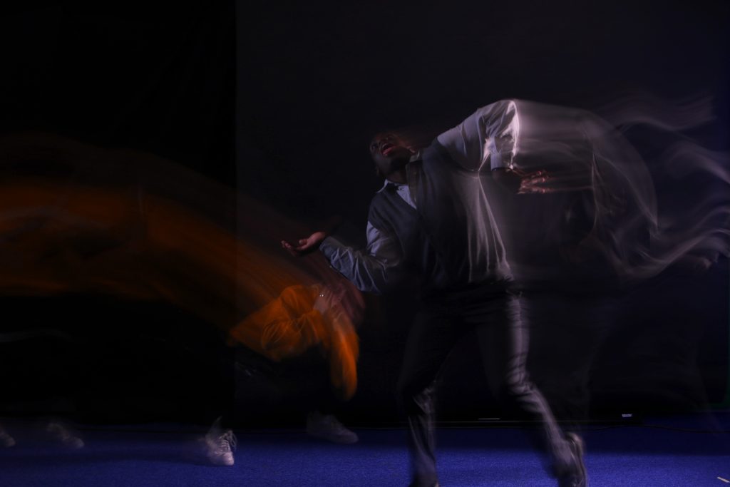 Flash + flou de mouvement
