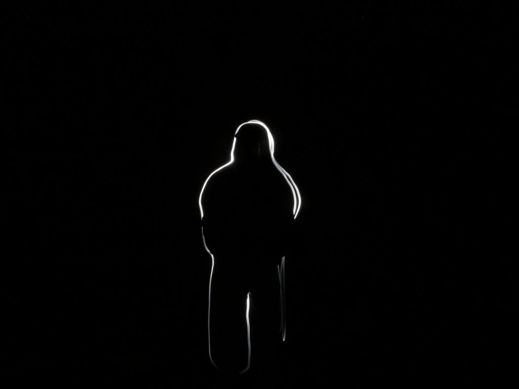 Light painting – Silhouette